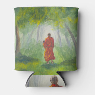 Asiatischer Wald, Acrylmönche. Dosenkühler