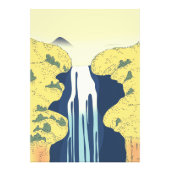 Asiatischer Wasserfall Fotodruck (Vorne)