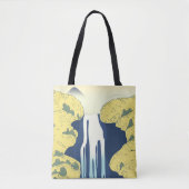 Asiatischer Wasserfall Tasche (Vorderseite)