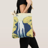 Asiatischer Wasserfall Tasche (Von Nahem)