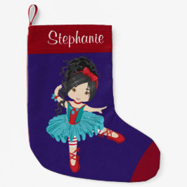 Asiatischer Weihnachtsballerina Kleiner Weihnachts Weihnachtsstrumpf