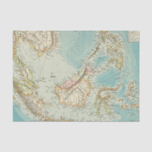 Asiatisches Archipel 2 Seidenpapier
