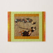 Asiatisches Couple Puzzle (Horizontal)