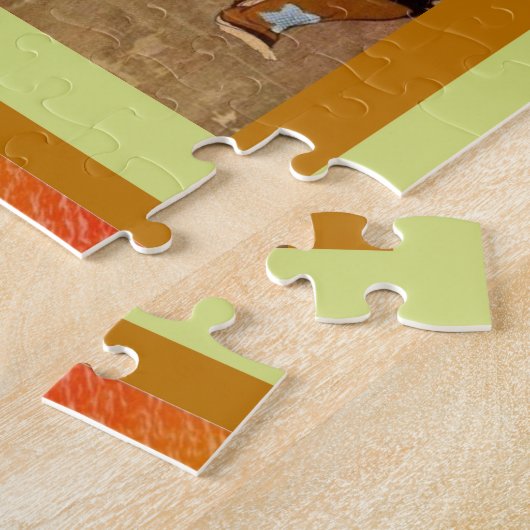 Asiatisches Couple Puzzle (Seite)