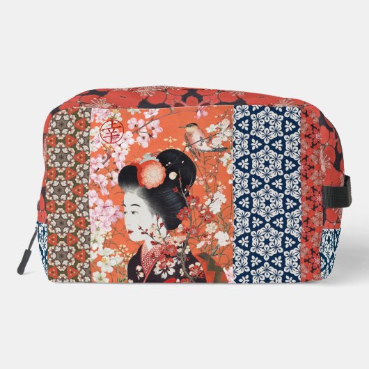 asiatisches Design Waschbeutel (Rückseite)