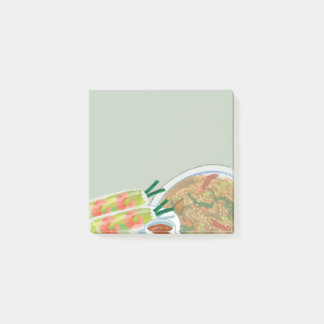 Asiatisches Essen 13 Sticky Notes Post-it Klebezettel
