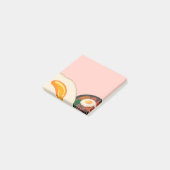Asiatisches Essen 15 Haftnotizen Post-it Klebezettel (angewinkelt)