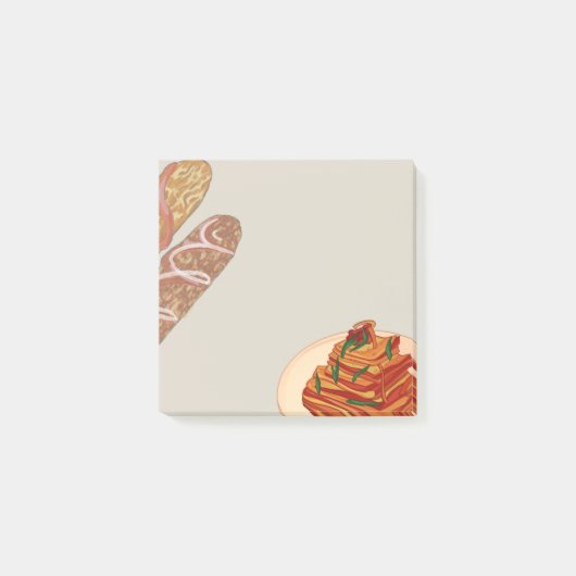 Asiatisches Essen 16 Sticky Notes Post-it Klebezettel (Vorderseite)