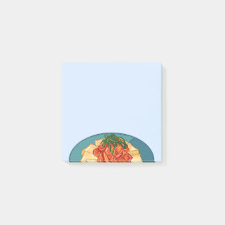 Asiatisches Essen 7 Sticky Notes Post-it Klebezettel