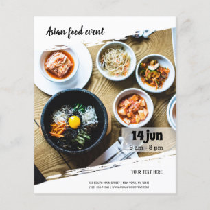Asiatisches Food Event Flyer