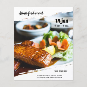 Asiatisches Food Event Flyer