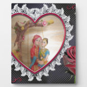 Asiatisches Hochzeitskaffee zum Heart Swing Art Pr Fotoplatte (Vorderseite)