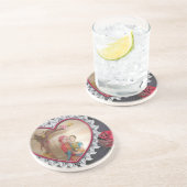 Asiatisches Hochzeitskaffee zum Heart Swing Art Pr Getränkeuntersetzer (Seite)