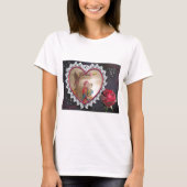 Asiatisches Hochzeitskaffee zum Heart Swing Art Pr T-Shirt (Vorderseite)