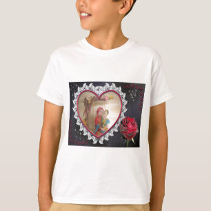Asiatisches Hochzeitskaffee zum Heart Swing Art Pr T-Shirt