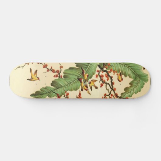 Asiatisches Kunst-Illustrations-Skateboard Skateboard (Horizontal)