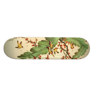 Asiatisches Kunst-Illustrations-Skateboard Skateboard