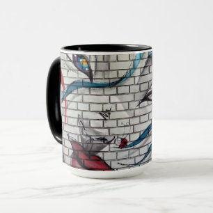 Asiatisches Mädchen Graffiti Tasse