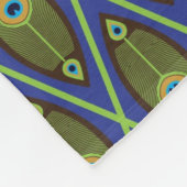 Asiatisches Muster Fleecedecke (Ecke)