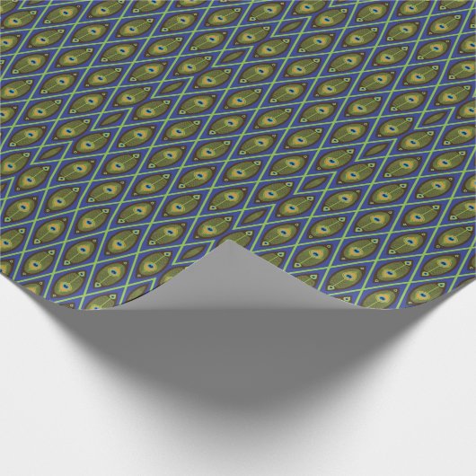 asiatisches Muster Geschenkpapier (Ecke)