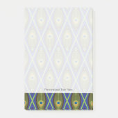 Asiatisches Muster Post-it Klebezettel (Vorderseite)