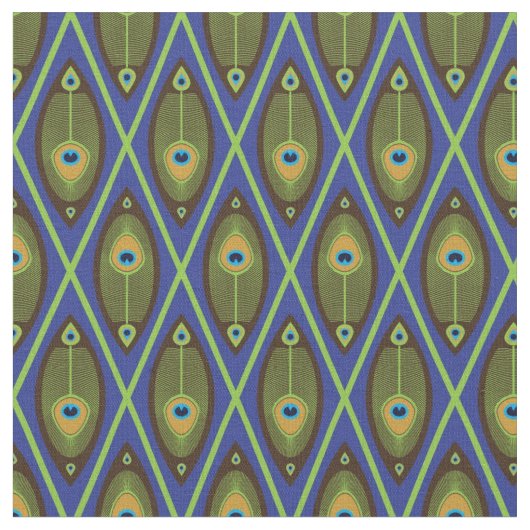 Asiatisches Muster Stoff (Nahaufnahme)