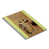 Asiatisches Paar Notizblock (Rechte Seite)