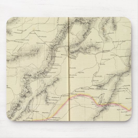 Asiatisches Russland, Asien 33 Mousepad (Vorne)