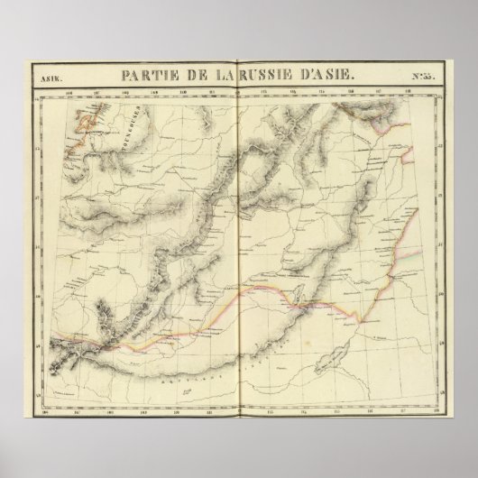 Asiatisches Russland, Asien 33 Poster (Vorne)