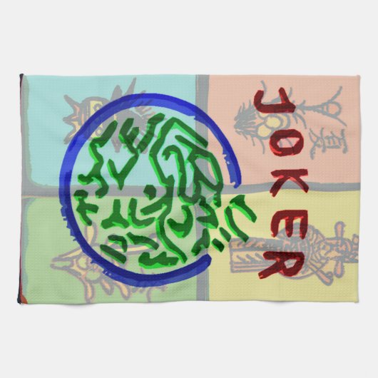 Asiatisches Tuch Joker-Milliamperestunde Jongg (Horizontal)