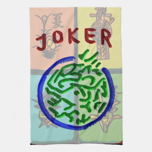 Asiatisches Tuch Joker-Milliamperestunde Jongg (Vertikal)
