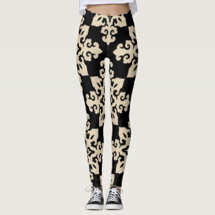 Asiatisches Ziermotorikmuster Leggings