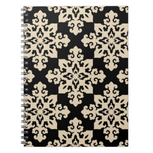 Asiatisches Ziermotorikmuster Notizblock