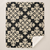 Asiatisches Ziermotorikmuster Sherpadecke (Vorderseite)