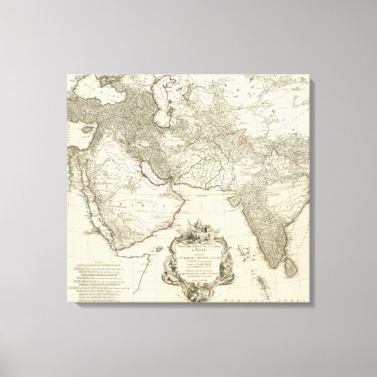 Asie 1 leinwanddruck (Vorderseite)