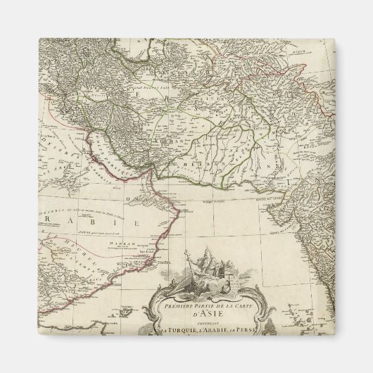 Asie 1 magnet (Vorne)