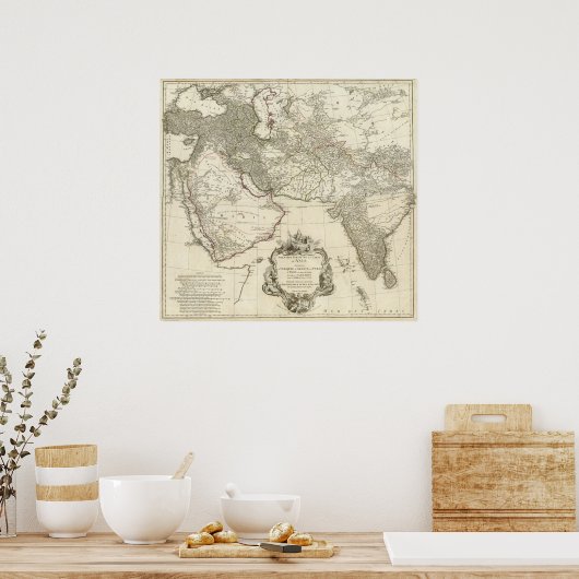 Asie 1 poster (Küche)