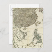 Asie 2 postkarte (Vorne/Hinten)