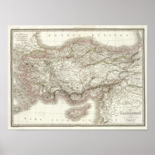 Asie Mineure ancienne - Alte Kleinasien Poster (Vorne)