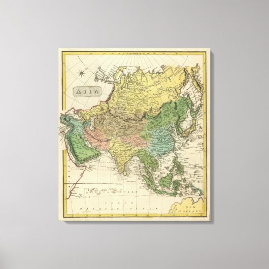 Asien 11 leinwanddruck (Vorderseite)