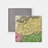 Asien 12 magnet (Vorderseite/Rückseite)