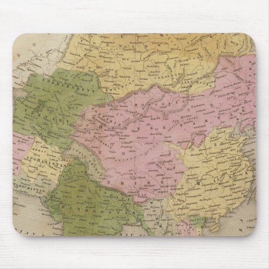 Asien 12 mousepad (Vorne)