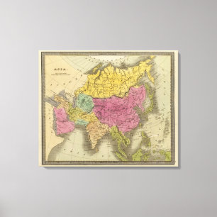 Asien 13 leinwanddruck