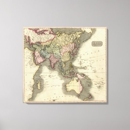 Asien 13 leinwanddruck (Vorderseite)