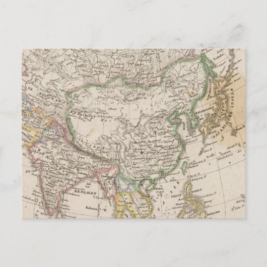 Asien 13 postkarte (Vorderseite)