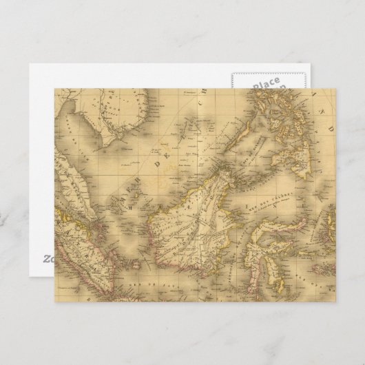 Asien 13 postkarte (Vorne/Hinten)