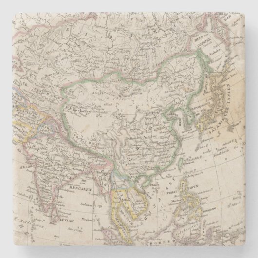 Asien 13 steinuntersetzer (Vorderseite)