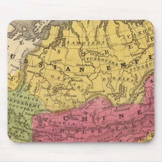 Asien 14 mousepad (Vorne)