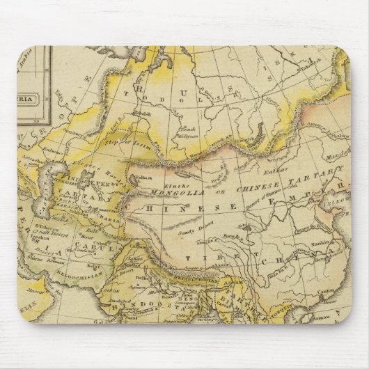 Asien 14 mousepad (Vorne)