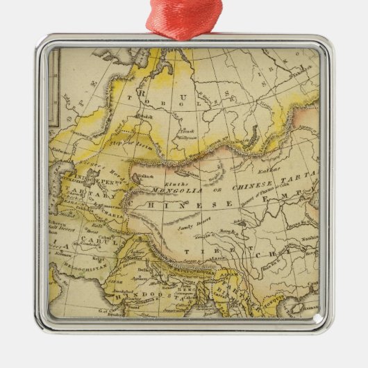 Asien 14 silbernes ornament (Vorne)